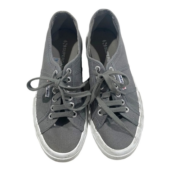 SUPERGA Women's 2750 Cotu Classic Sneaker gray size 8 - Picture 3 of 7